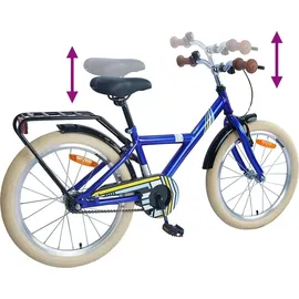 vidaXL Kinderfahrrad 18 Zoll Farbe Dunkelblau
