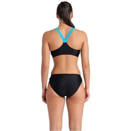 Arena Bikini Damen Schwarz/Türkis 42
