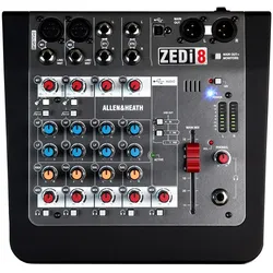 Allen & Heath ZEDi-8 Hybrid Mixer und Interface