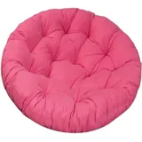 Baoblaze Gartenstuhl Kissen, 60 * 60 cm Rundes Sitzkissen, Gemütliches Stuhlauflage, Abnehmbar Sitzkissen Outdoor/Indoor, Stuhlauflagen für Schlafzimmer, Hängesesselkissen für Schaukel, Rosenrot
