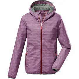 KILLTEC Damen Funktionsjacke/Outdoorjacke mit Kapuze, packbar KOS 3 WMN JCKT, dunkelrose, 34, 38237-000