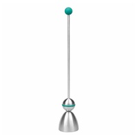 Take2-Design Eierköpfer Clack Color Edition 2 Petrol silberfarben