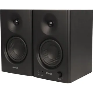 Edifier MR4 kompakte 2.0 Studiomonitore (42 Watt) mit Class-D Verstärker und Zwei wählbaren Klangmodi