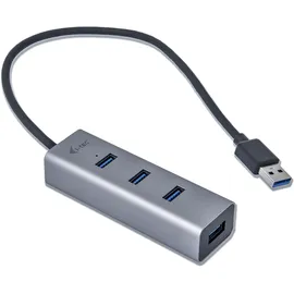 iTEC i-tec USB-A HUB 4 port USB 3.0 Metall passiv