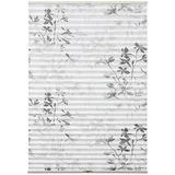 GARDINIA Plissee ohne Bohren, Blickdicht, Lichtdurchlässig, Einfach in der Breite kürzbar, Bella Falt-Plissee, Weiß, 60 x 130 cm (BxH)