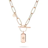 FYNCH-HATTON Kette Sparkling Star Roségold / Edelstahl