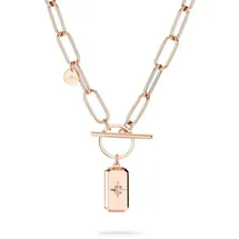 FYNCH-HATTON Kette Sparkling Star Roségold / Edelstahl