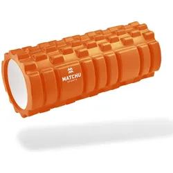 Faszienrolle 33 cm - Massagerolle - Foam Roller - 33 in 1 - Orange vitaminorange 33 CM
