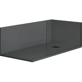MIRLO Duschrückwand Nexo anthrazit 100x170cm