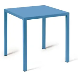 Kleiner Beistelltisch Quatris 60x60x75 cm blau