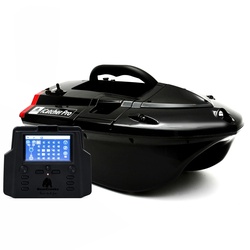BearCreeks iPilot40 GPS-Autopilot Futterboot: Präzises Karpfenangeln mit fortschrittlichen Sonaroptionen - Schwarz