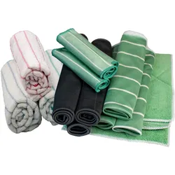 Muxel Mega-Set - Großes Microfaser-Tuch Set: Carbontuch Küchentuch Autotuch Putzlappen