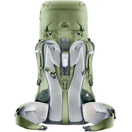 Deuter Aircontact Lite 45+10 SL Rucksack (Größe 45+10L, oliv)