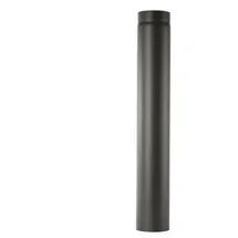 FireFix Ofenrohr R130/1 13 x 100 cm schwarz