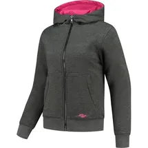 Rusty Stitches Wendy Damen Zip Hoodie grau-pink,