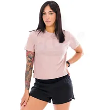 Icebreaker Damen Tech Lite III Crop T-Shirt (Größe XS, beige)