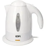 EDM Wasserkocher 07655 1 l Weiß