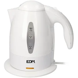 EDM Wasserkocher 07655 1 l Weiß