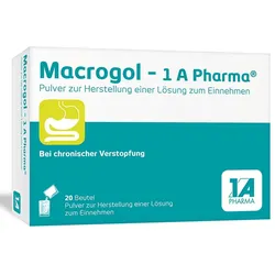 Macrogol 1 A Pharma® - Ihr Abführmittel mit Elektrolyten