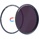 KASE Wolverine Revolution Plus magnetischer ND64 (6-Stops) ND-Filter mit eingelegtem Adapterring, stoßfestes gehärtetes optisches Glas und mehrfach beschichteter HD-Graufilter, 82 mm