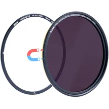 KASE Wolverine Revolution Plus magnetischer ND64 (6-Stops) ND-Filter mit eingelegtem Adapterring, stoßfestes gehärtetes optisches Glas und mehrfach beschichteter HD-Graufilter, 82 mm
