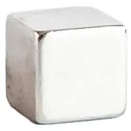 ALLboards Magnet silber, Metall 1,0 x 1,0 x 1,0 cm, 6 St.