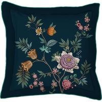 Pip Studio Zierkissen Il Paradiso Square Cushion Farbe Dark Blue Größe 45x45