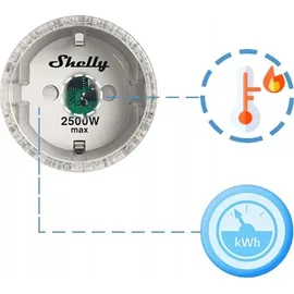 Shelly Smart-Home-Steckdose 10A Weiß 1 St.