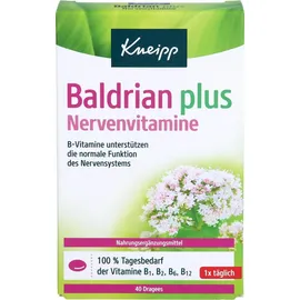 Kneipp Baldrian plus Nervenvitamine Dragees 40 St.