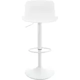 CLP 2er Set Barhocker Almada weiß