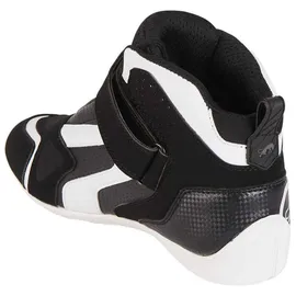 Furygan V4 Vented Motorradschuhe, - Schwarz/Weiß / 40