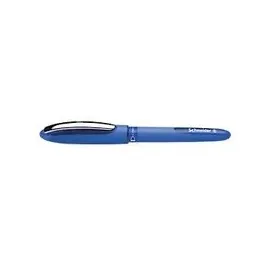 Schneider One Hybrid C Tintenroller mit Flüssigtinte, nicht einziehbar, Strichstärke 3 mm, Blau,