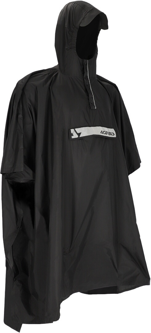 Acerbis Regen Poncho, zwart, L XL Voorman