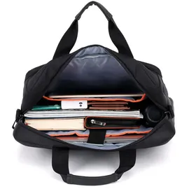 Act Suburb shoulder bag for laptops up to 15.6i made from recycled plastic (AC8570)