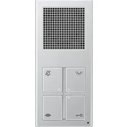 Jung SI4AAL Audio-Innenstation Standard, Serie A, aluminium