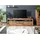 Massivmoebel24 Montreux TV-Lowboard 220x50x55 cm Natur/Massivholz
