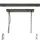 KAWOLA VIANA 1-flg. 60 cm Metall schwarz
