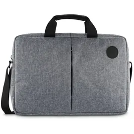 Hama Laptoptasche Genua Polyester grau 00227053 bis 39,6 cm (15,6 Zoll)