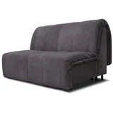 VitaliSpa Sofa Malta, Grau, 148 cm mit Schlaffunktion