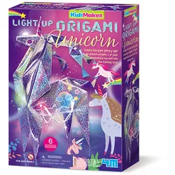 4M KidzMaker - Leuchtendes Origami Einhorn