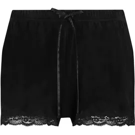 Hunkemöller Pyjama-Shorts Schwarz M