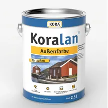 Koralan KORA Koralan Wetterschutzfarbe Weiß 2,5 l