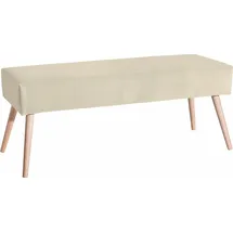 Max Winzer Max Winzer® Sitzbank »Sit«, mit hohen konischen Füßen, beige