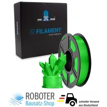 Your Droid yourDroid TPU Filament Transparent Grün 1.75mm 500g 3D-drucker