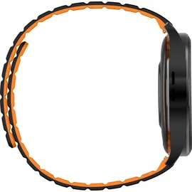 Maxcom FW66 BT 51 mm Metallgehäuse schwarz Metallarmband grau One Size