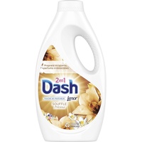 Dash 2-in-1 Flüssigwaschmittel, Kollektion Souffle mit langer Frische, 44 Waschgänge (2 x 1,2 l)