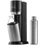 schwarz + PET-Flasche + Metallflasche + Zylinder
