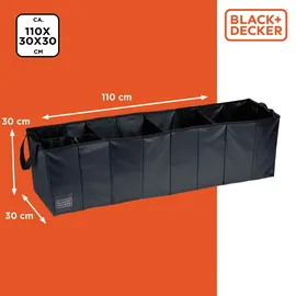Black & Decker Black – Decker Auto-Organizer, 110x30x30 cm – Schwarz