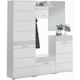 INOSIGN Malmö Garderoben-Set 170 x 37 x 197 cm weiß