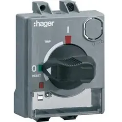 Hager HXS030H Drehantrieb direkt am Schalter P160